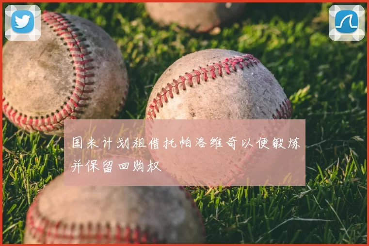 国米计划租借托帕洛维奇以便锻炼并保留回购权